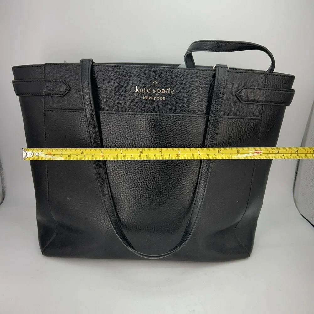 Kate Spade Bag Womens Large Staci Laptop Tote Leather Zip Shoulder Purse Handbag